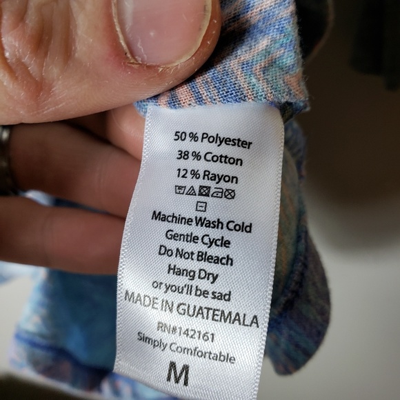 LulaRoe Randy Top Raglan Ladies M Baseball Shirt - Picture 5 of 6